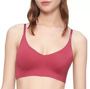 Calvin Klein. Invisible triangle Bralette bra QF5753 Red small, XS